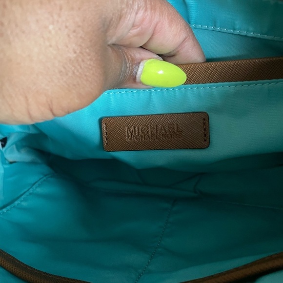 Michael Kors Kempton Medium Nylon Pocket Tote - Celadon - Picture 8 of 10